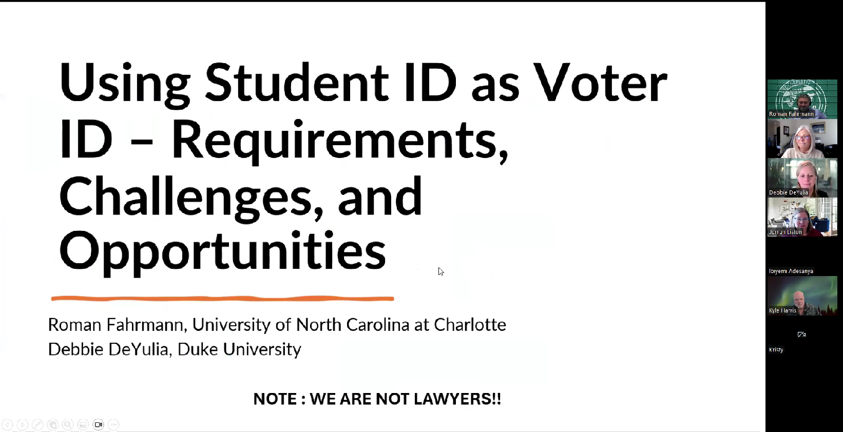 Using Student ID as Voter ID – Requirements, Challenges, and Opportunities